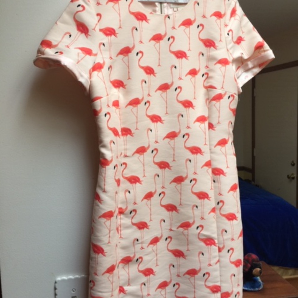 Kate Spade Flamingo Dress